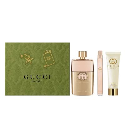 Women's Perfume Gucci Guilty Pour Femme EDP Gift Set 3 Pieces